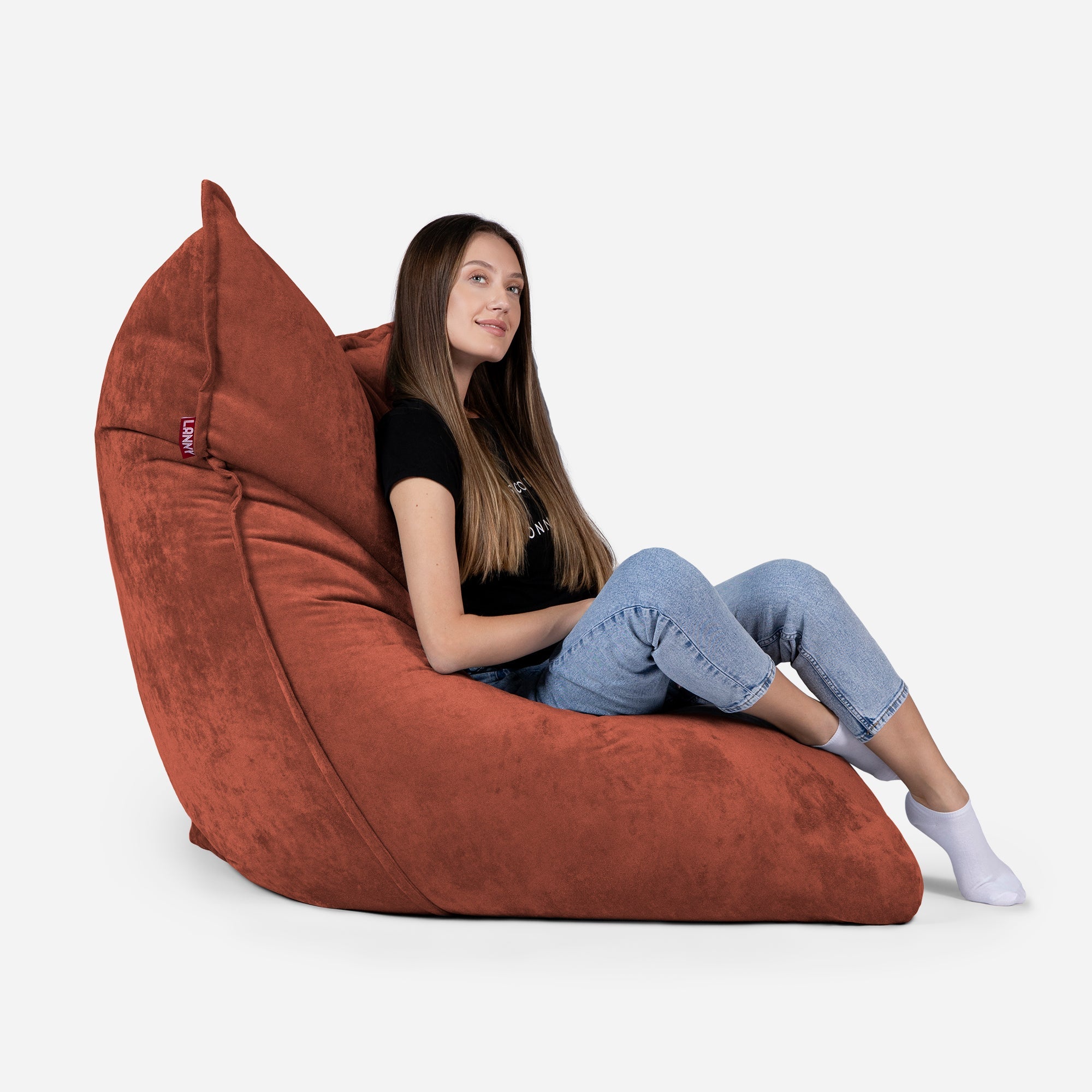 Sloppy Large Aldo Amber Bean bag - Lanny Beanbag - Bean Bag Chairs