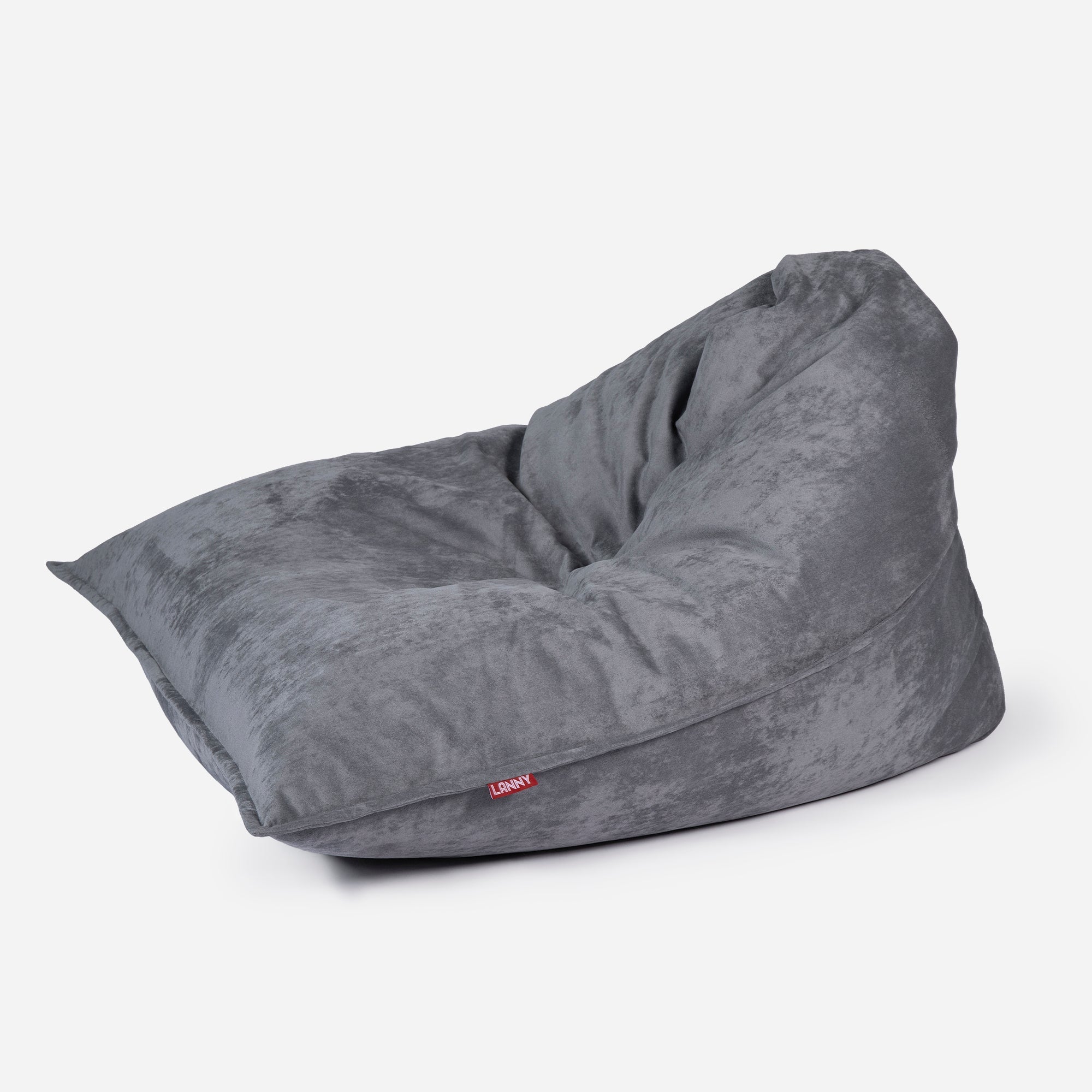 Sloppy Large Aldo Gray Bean bag - Lanny Beanbag - Bean Bag Chairs