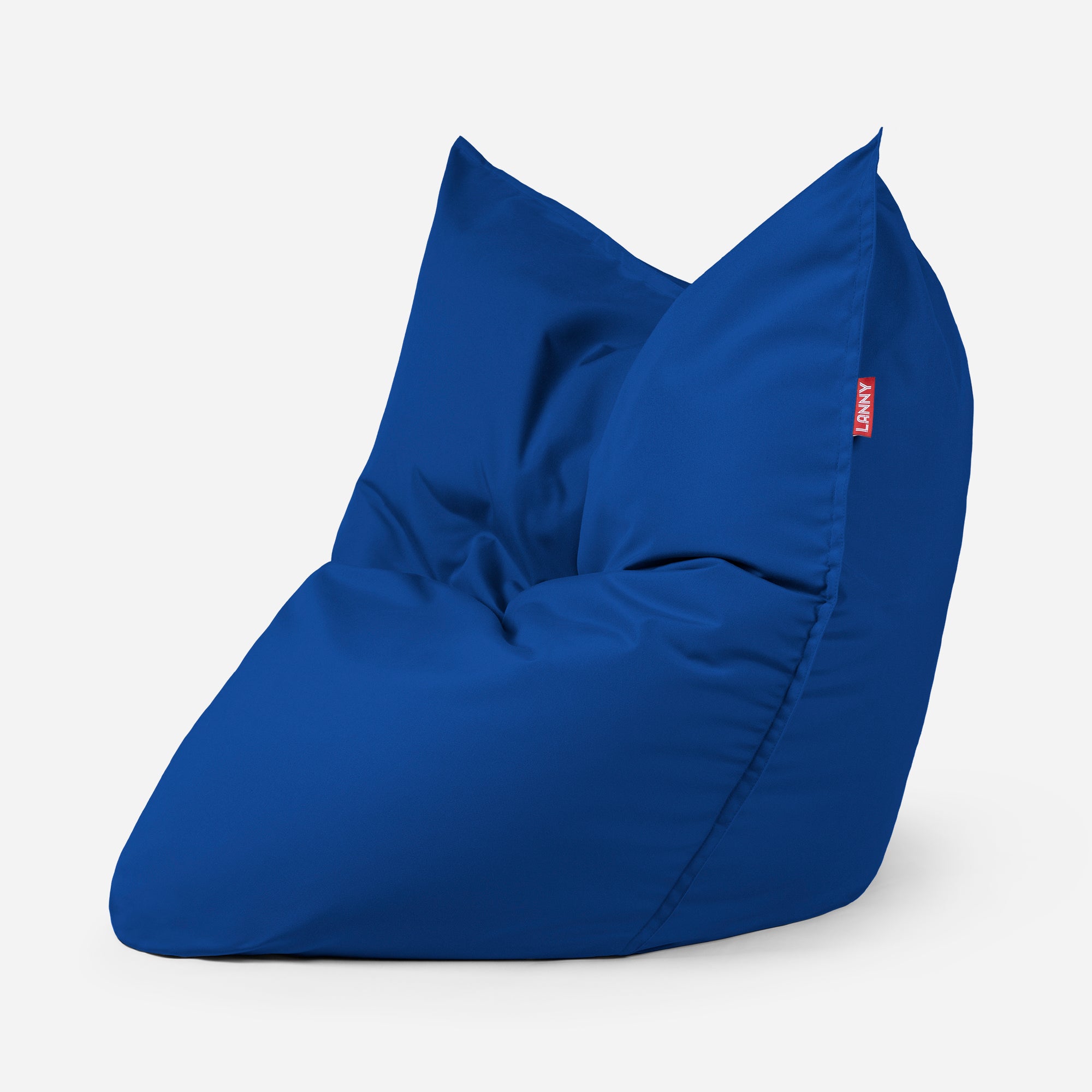 Sloppy Large Outdoor Blue Bean Bag - Lanny Beanbag - Bean Bag Chairs
