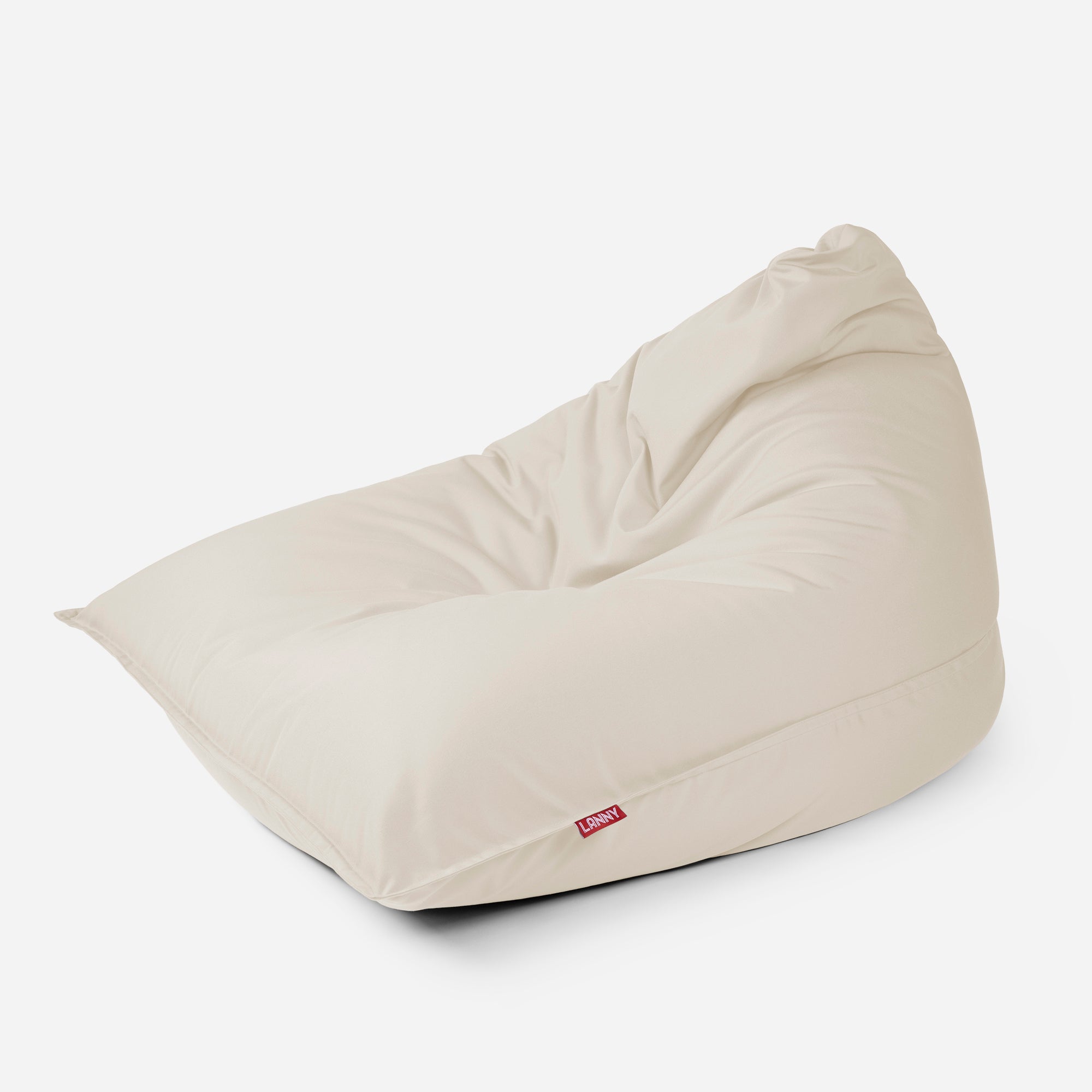 Sloppy Large Outdoor Crema Bean Bag - Lanny Beanbag - Bean Bag Chairs