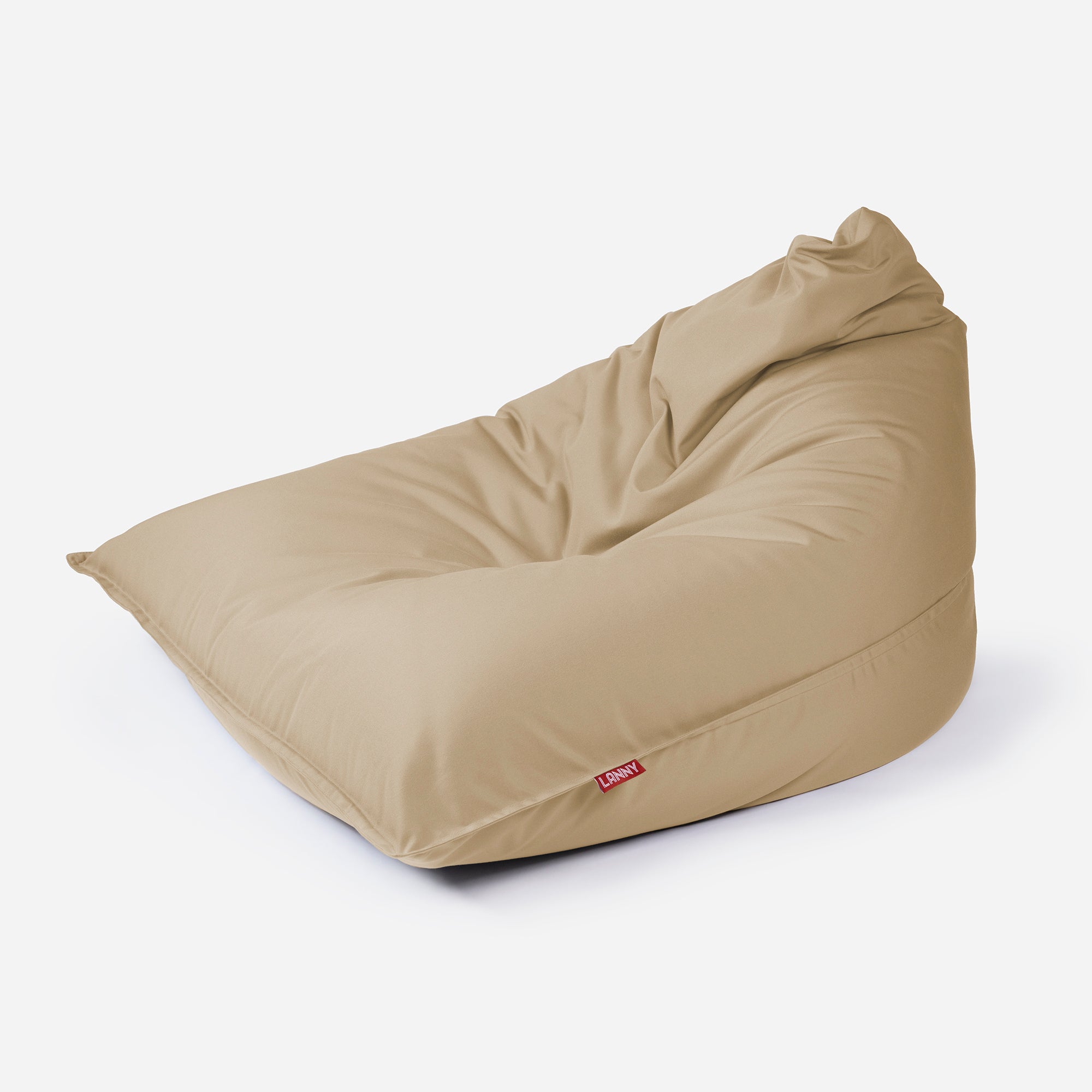 Sloppy Large Outdoor Latte Bean Bag - Lanny Beanbag - Bean Bag Chairs