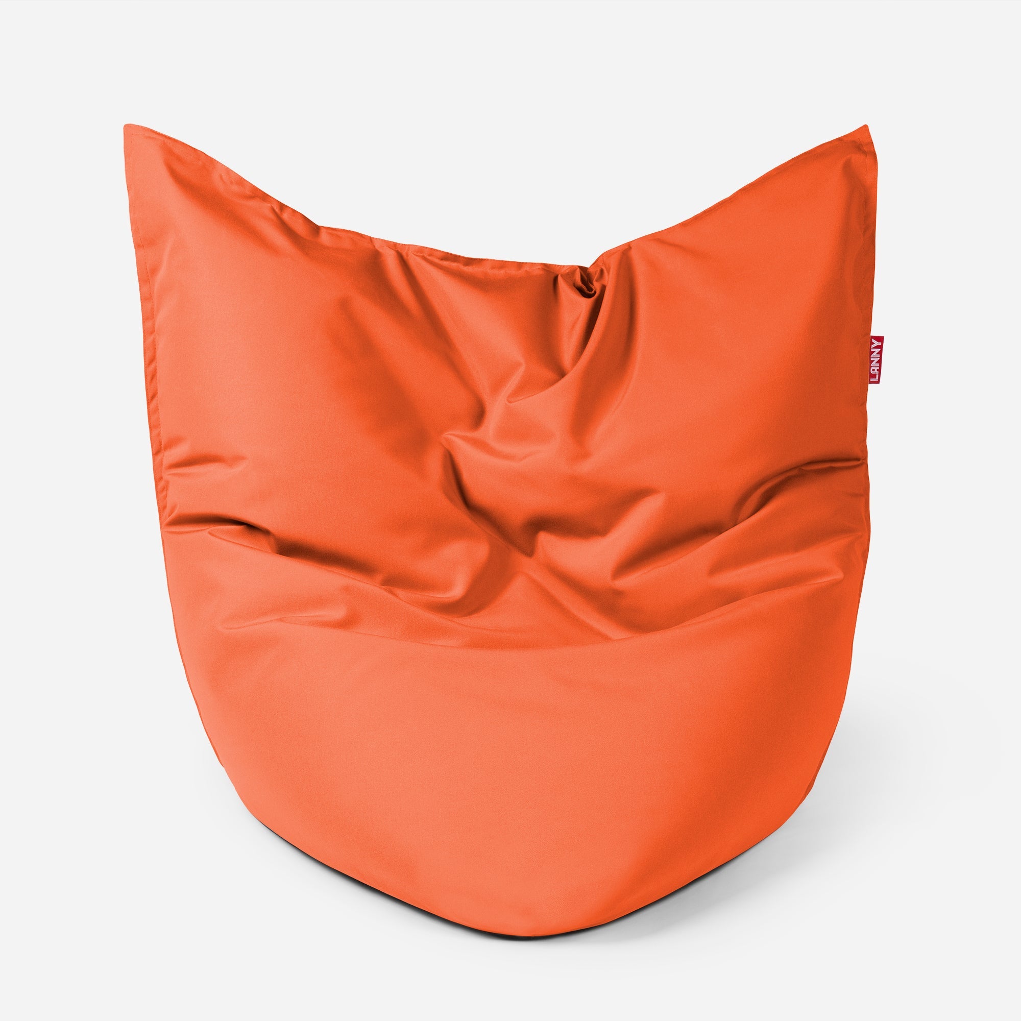 Sloppy Large Outdoor Orange Bean Bag - Lanny Beanbag - Bean Bag Chairs