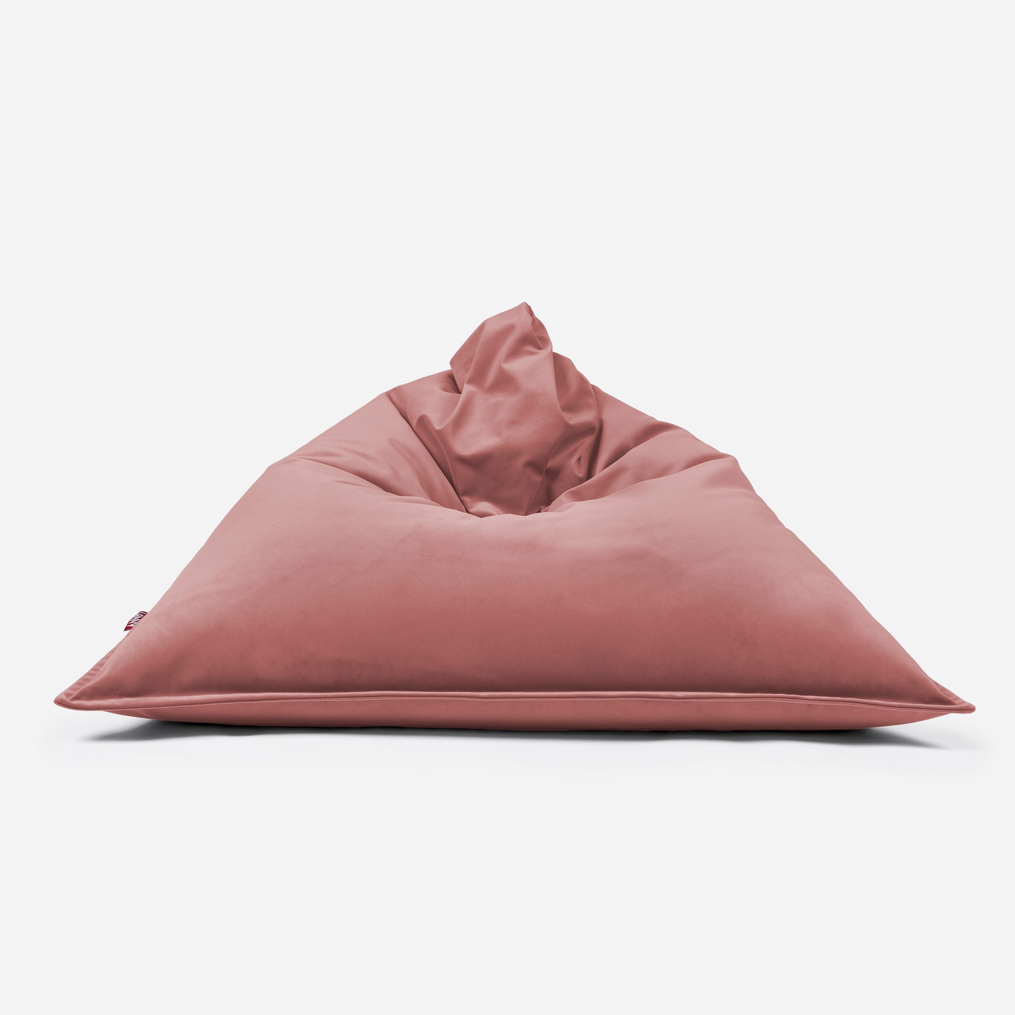 Sloppy Large Velvet Pink Bean bag - Lanny Beanbag - Bean Bag Chairs