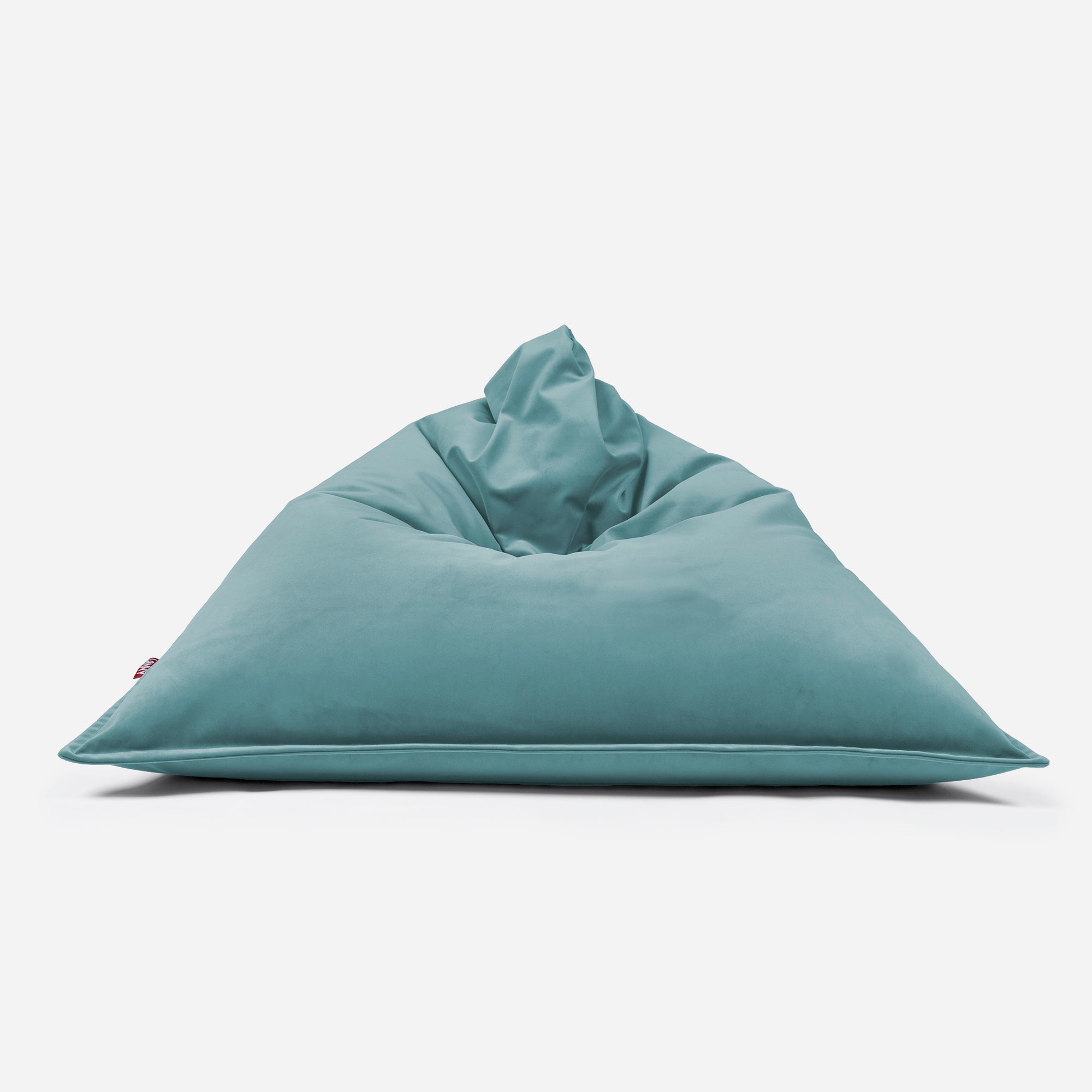 Sloppy Large Velvet Turquoise Bean bag - Lanny Beanbag - Bean Bag Chairs