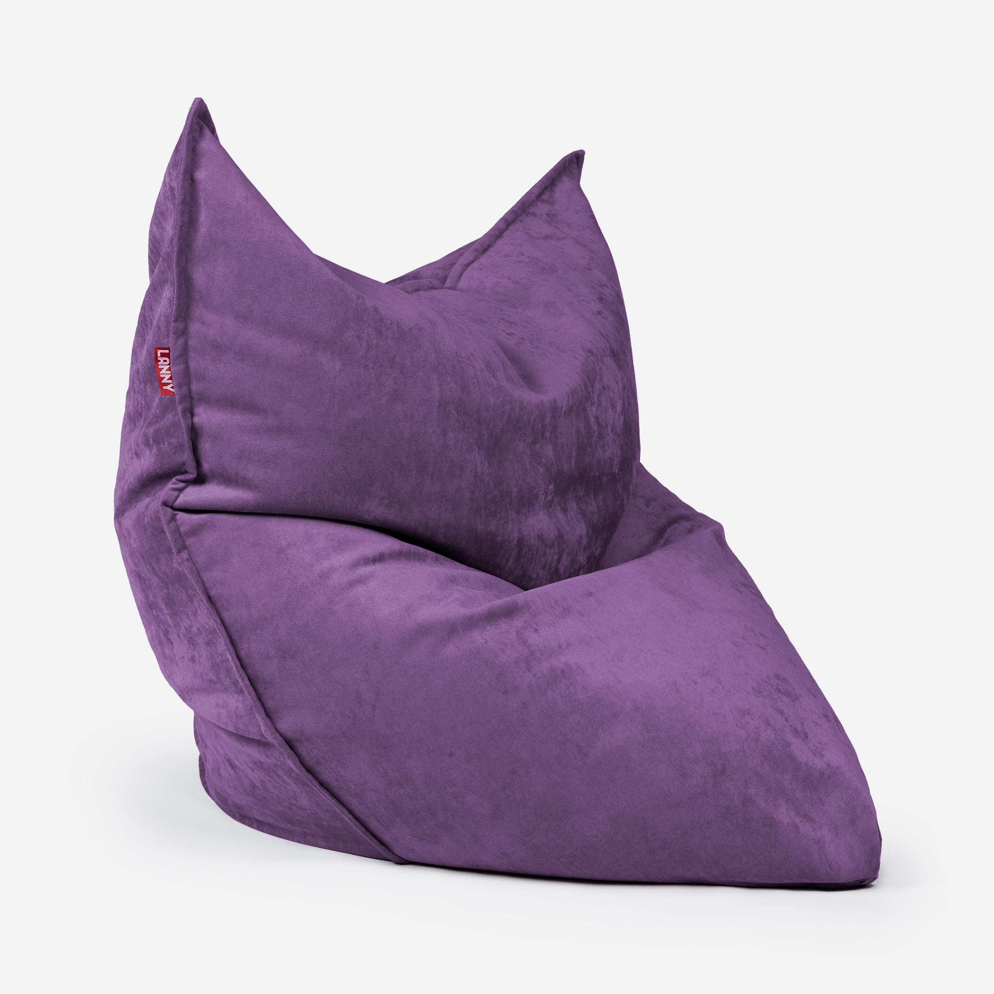 Sloppy LargeAldo Violet Bean bag - Lanny Beanbag - Bean Bag Chairs