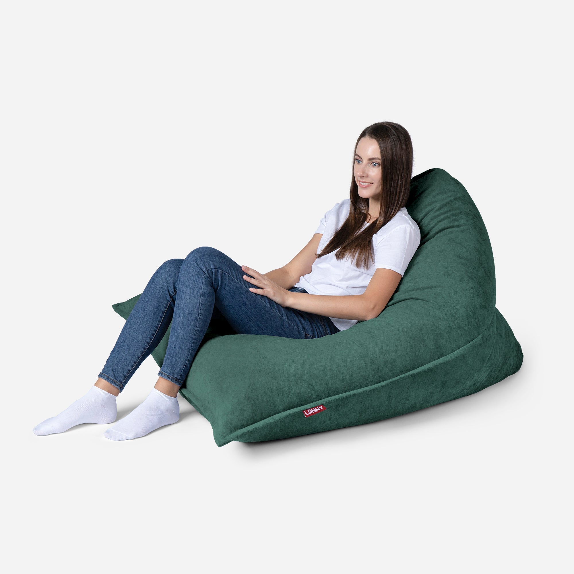 Sloppy Mini Aldo Green Bean bag - Lanny Beanbag - Bean Bag Chairs