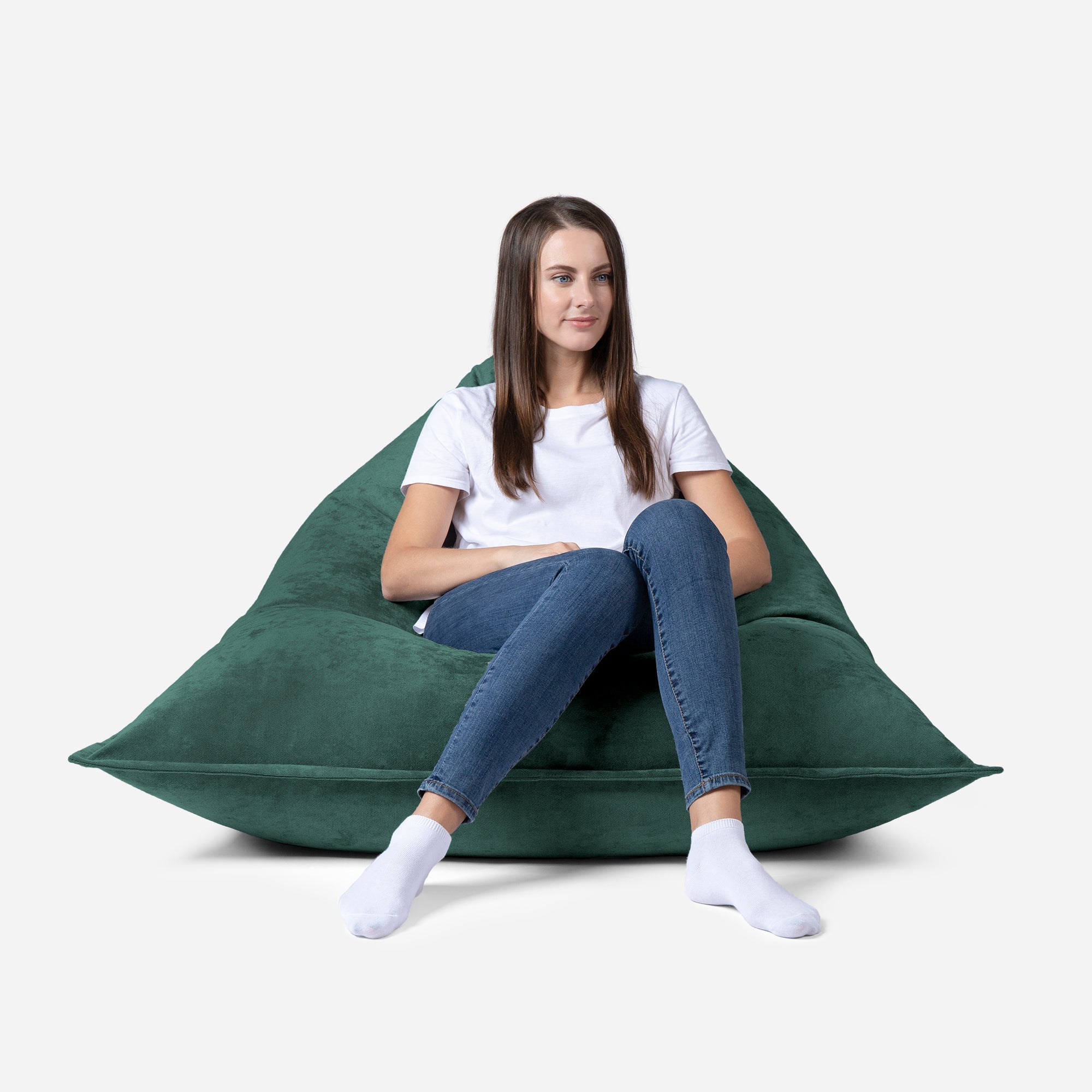 Sloppy Mini Aldo Green Bean bag - Lanny Beanbag - Bean Bag Chairs