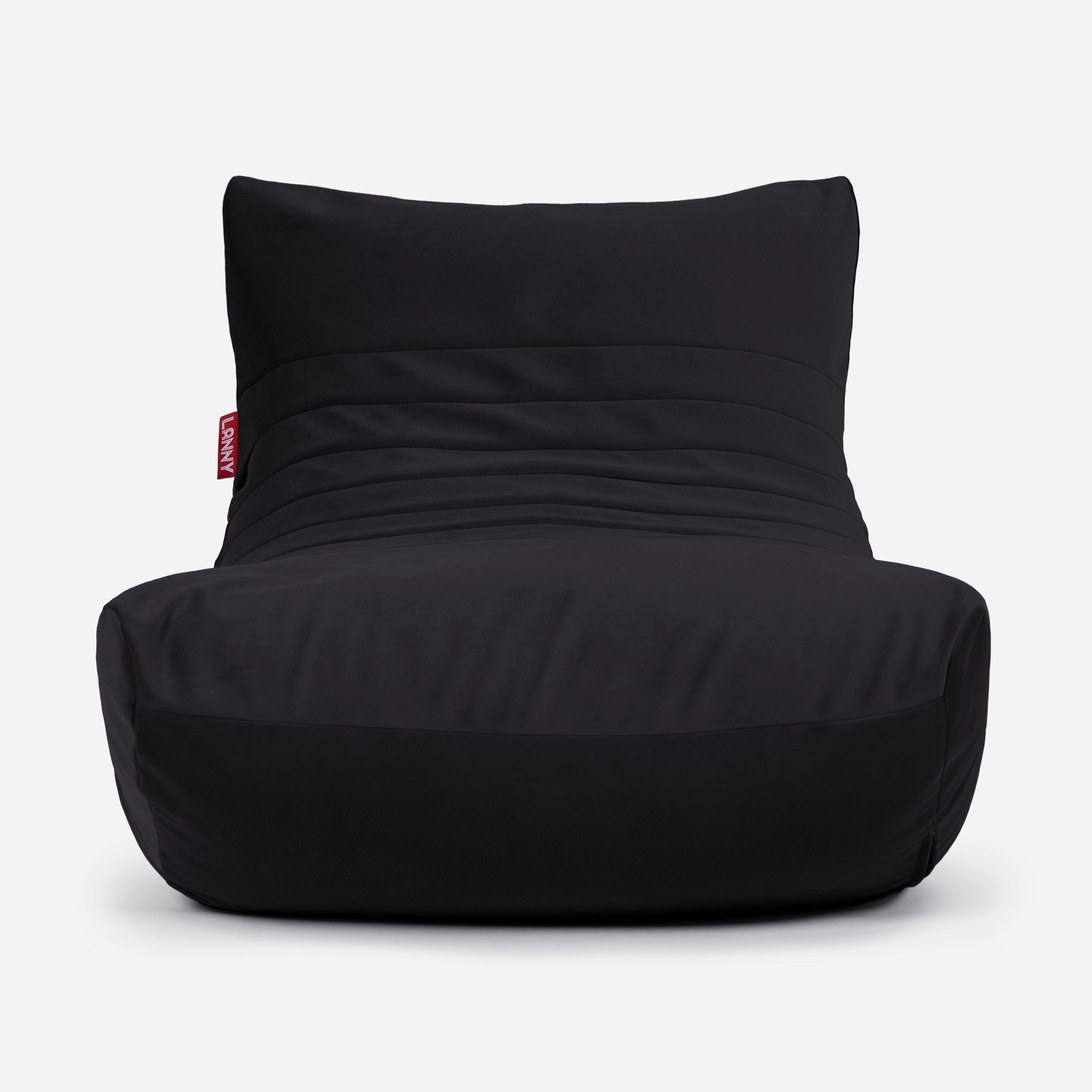 Beanbag Curvy Design Black color 