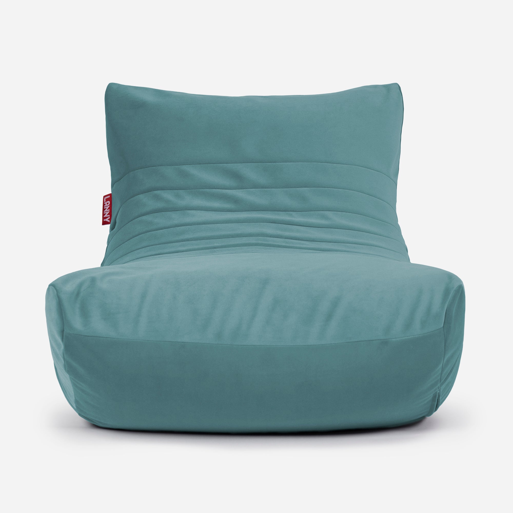 Beanbag Curvy Design Turquoise color