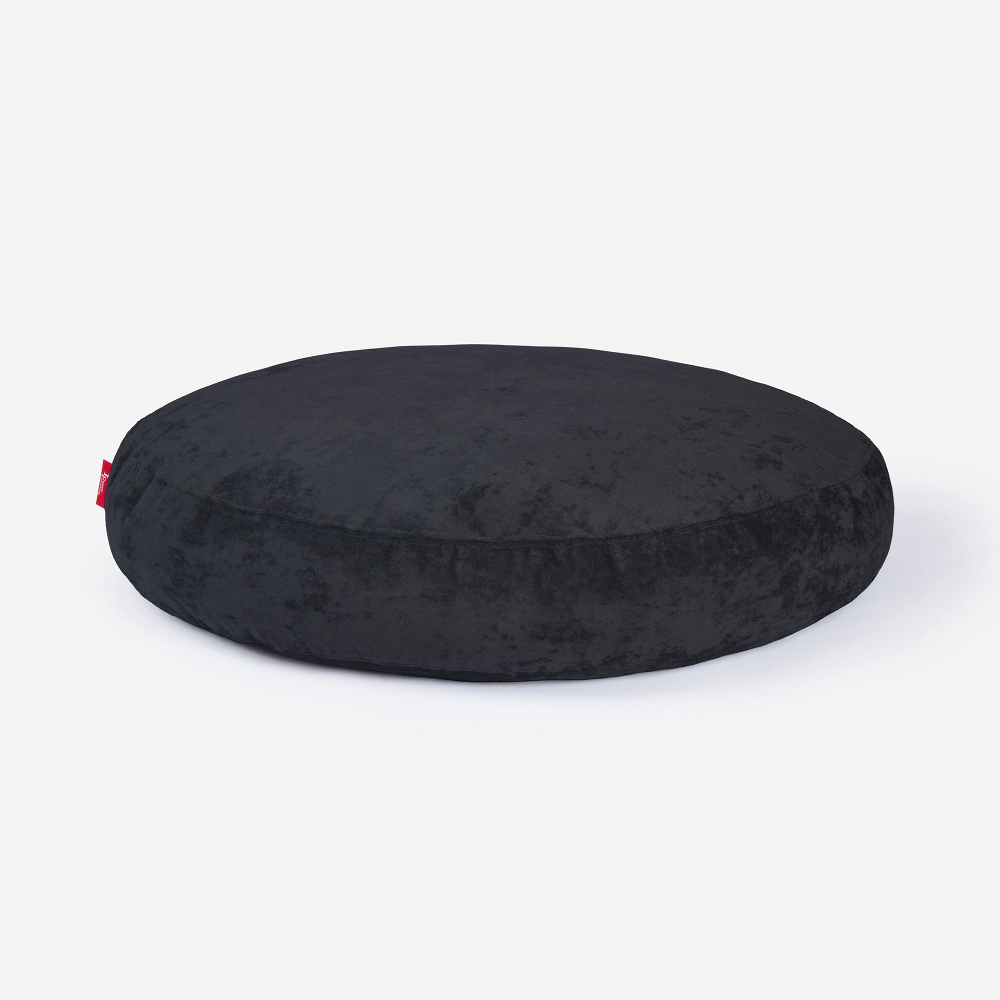 Floor Aldo Black Pouf - Lanny Beanbag - Ottomans